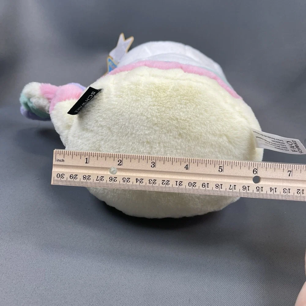 FAO Schwarz Glow Brights Meowmaid Mermaid Cat Plush Lights & Sounds NWT , VIDEO